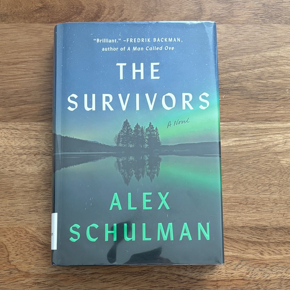 💚Alex Schulman: The Survivors - Fiction, Thriller - Hardcover Library Copy